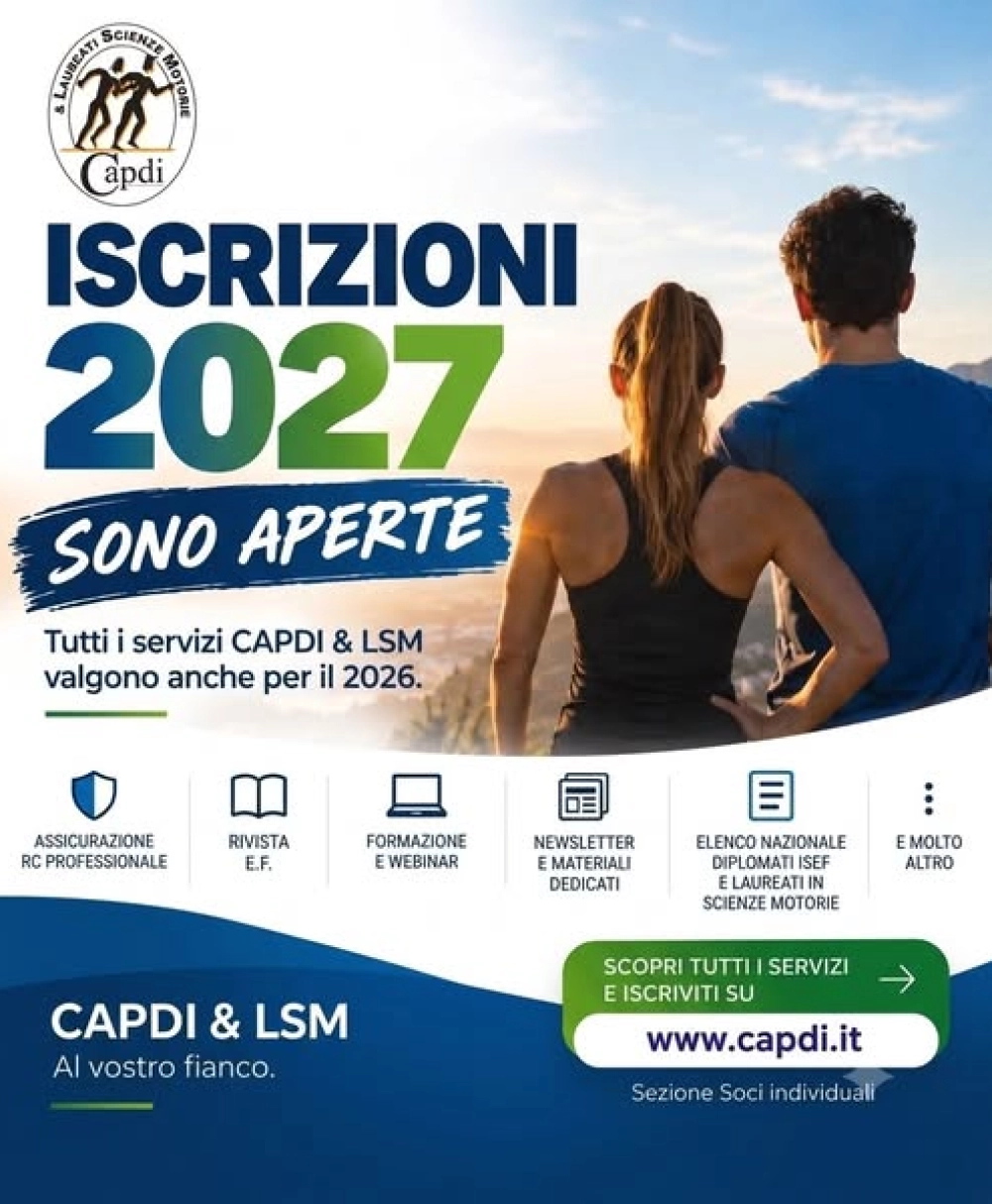 iscrizioni 2027