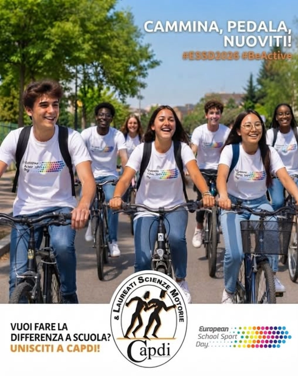 cammina pedala muoviti