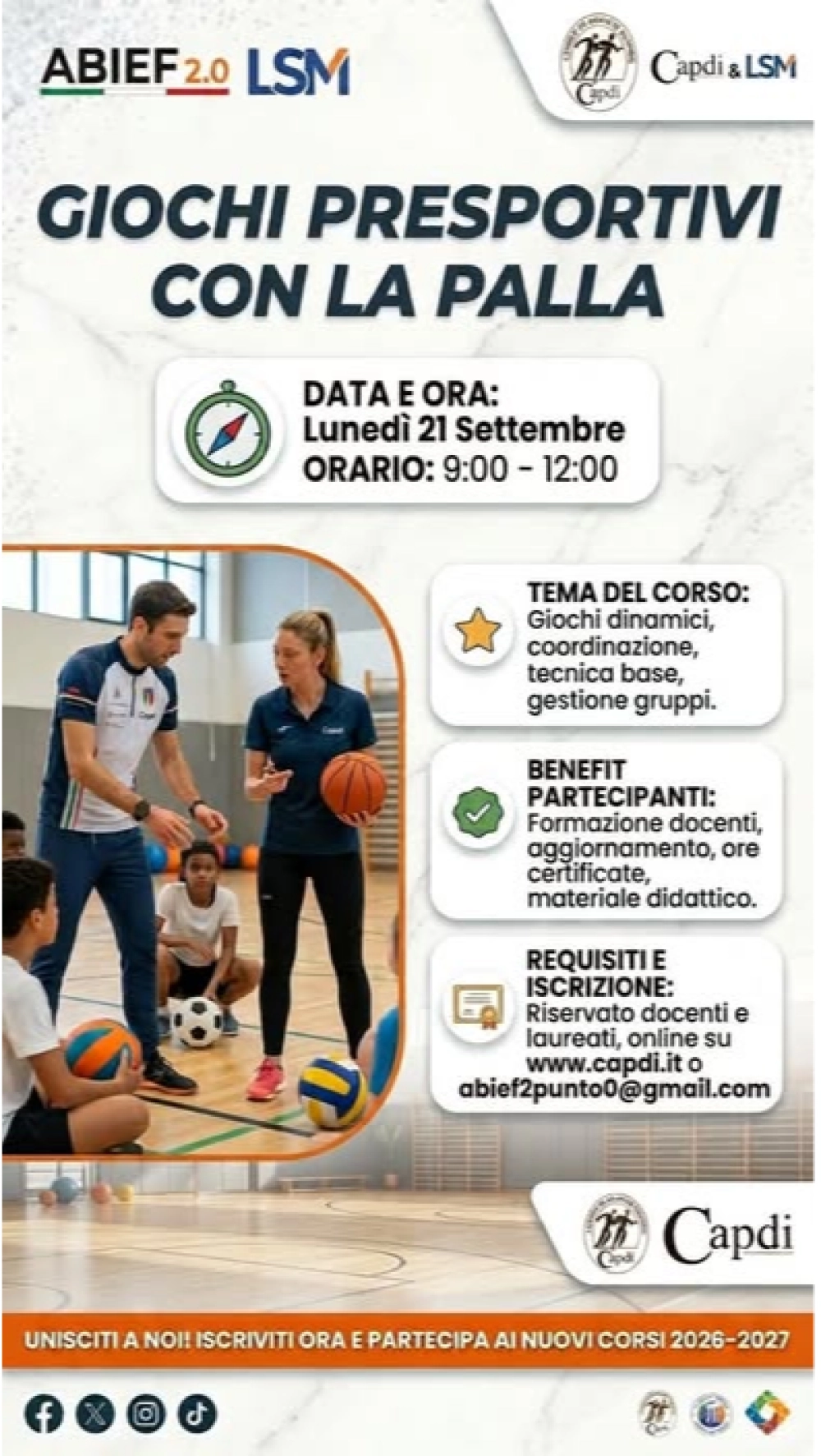 giochi presportivi con la palla