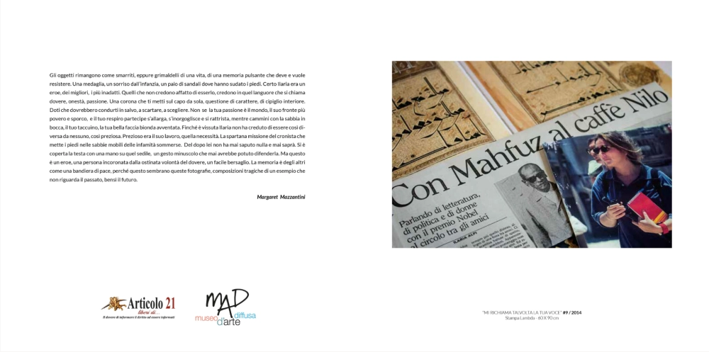 Catalogo mostra Ilaria Alpi 6