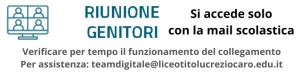 Riunione genitori con indicazioni e assistenza