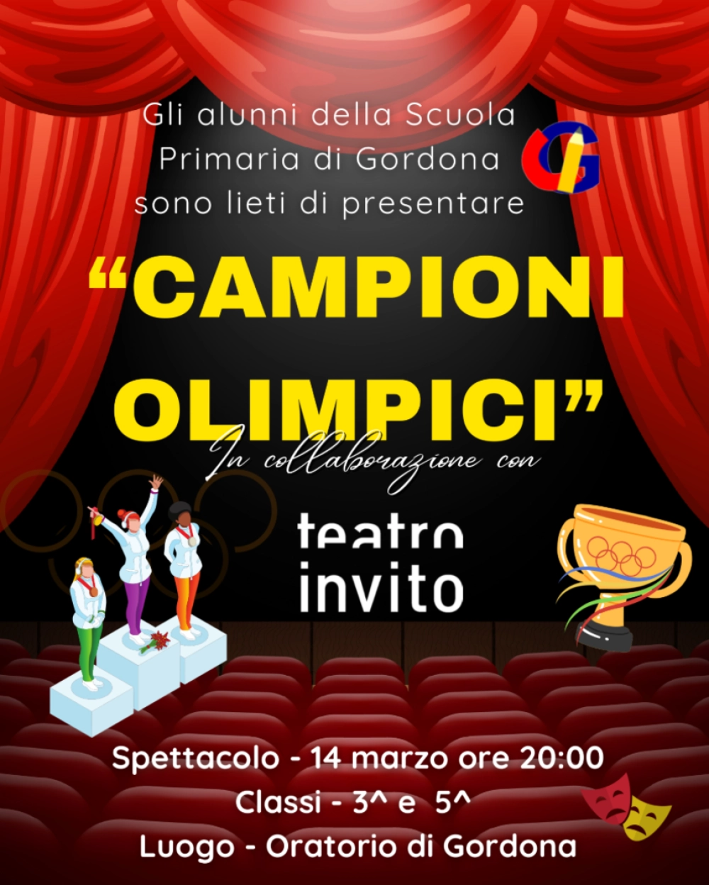Campioni Olimpici primaria Gordona
