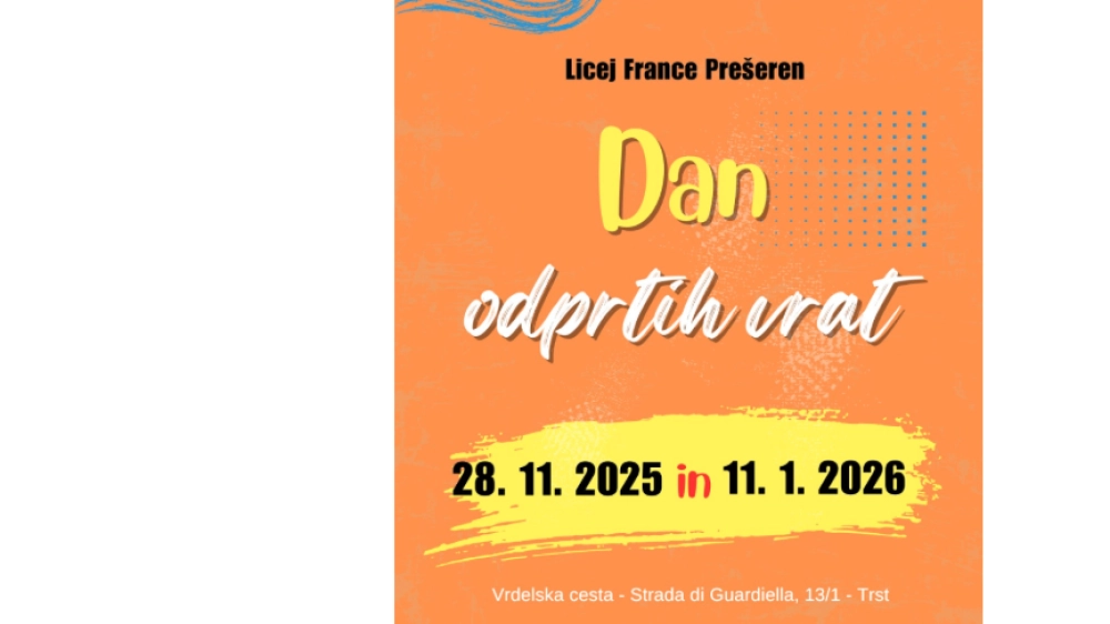 Dan odprtih vrat 2025-2026