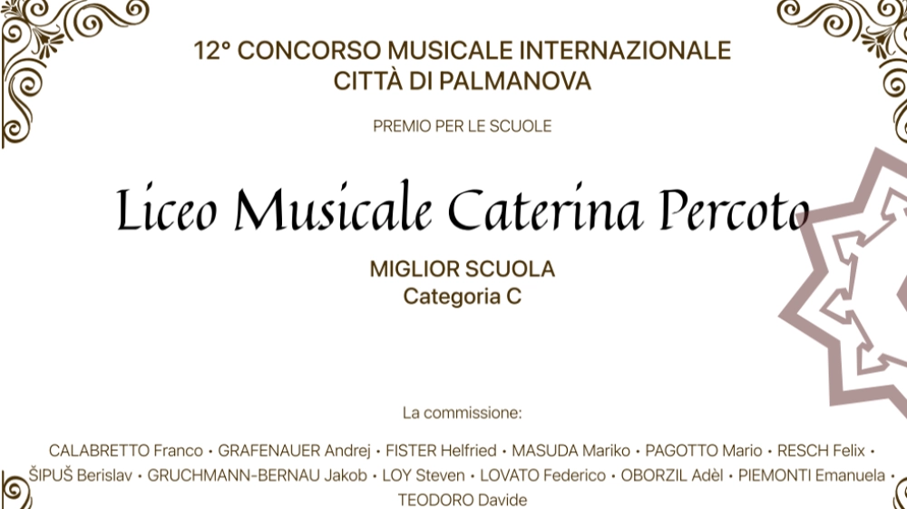 Primo Premio Liceo Musicale 2024