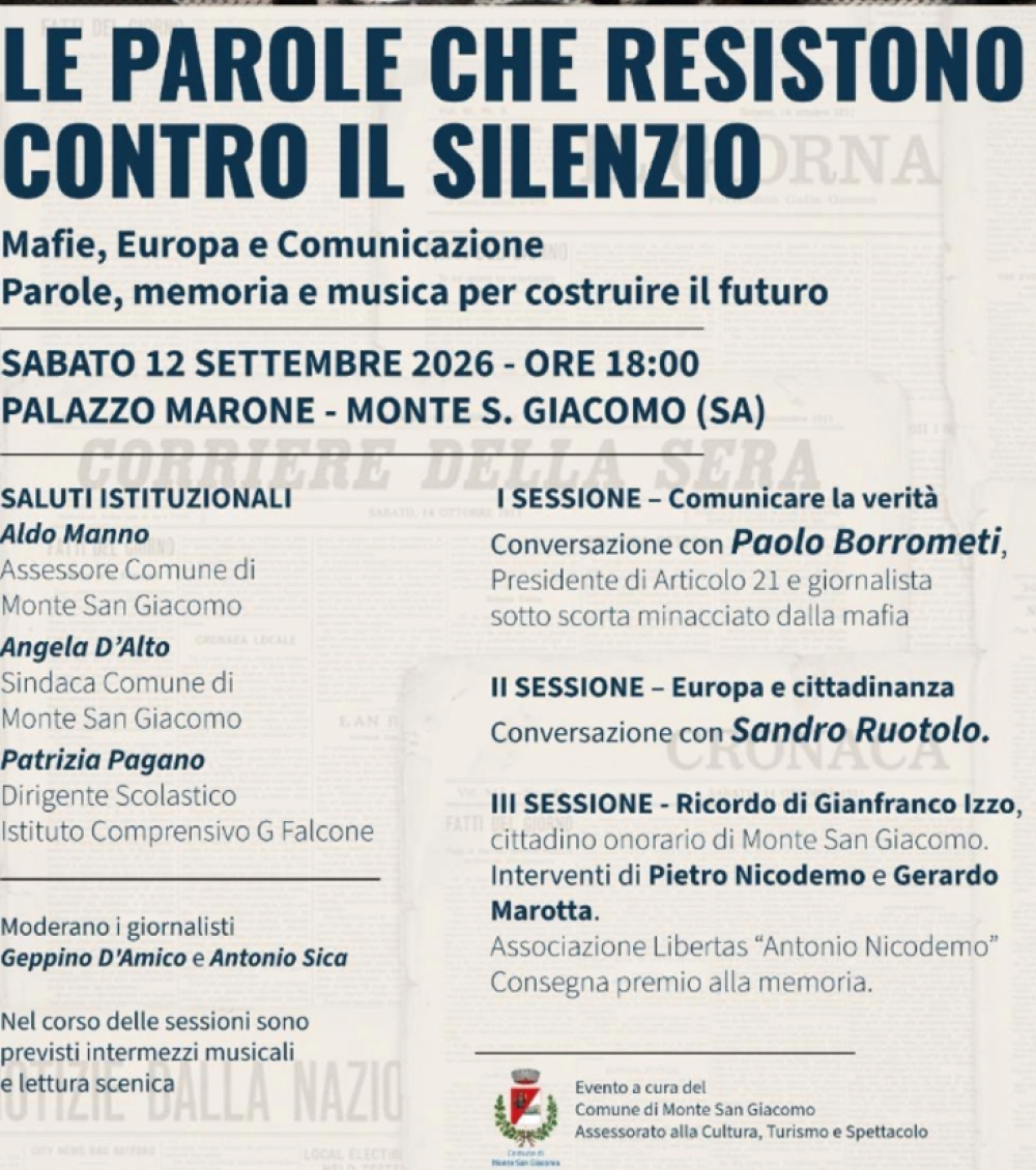 Le parole che resistono contro il silenzio