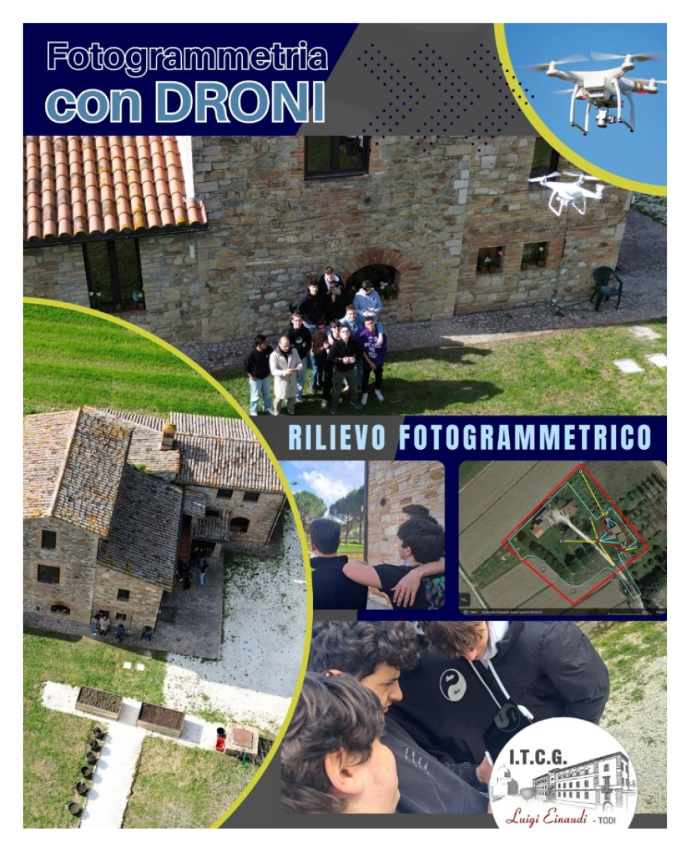 Fotogrammetria con DRONE