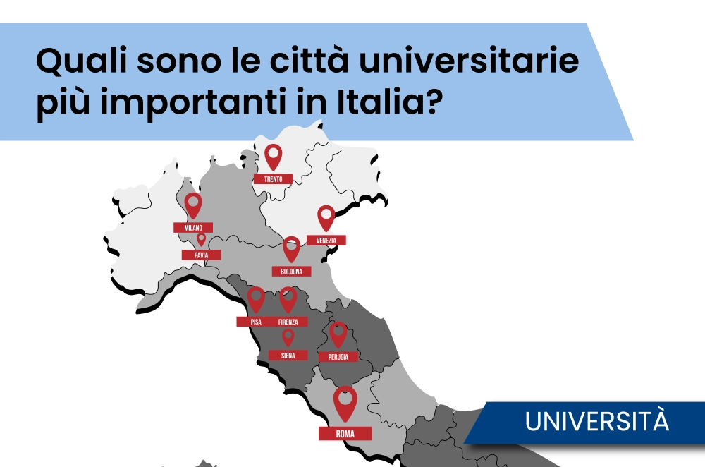 Quali sono le città universitarie più importanti in Italia?
