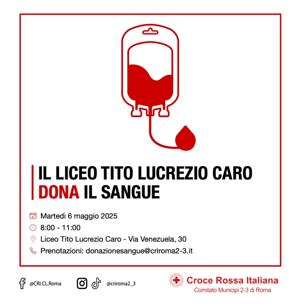Donazione sangue 6 maggio 2025