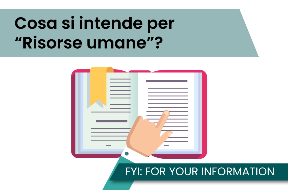 Cosa si intende per “Risorse umane”?