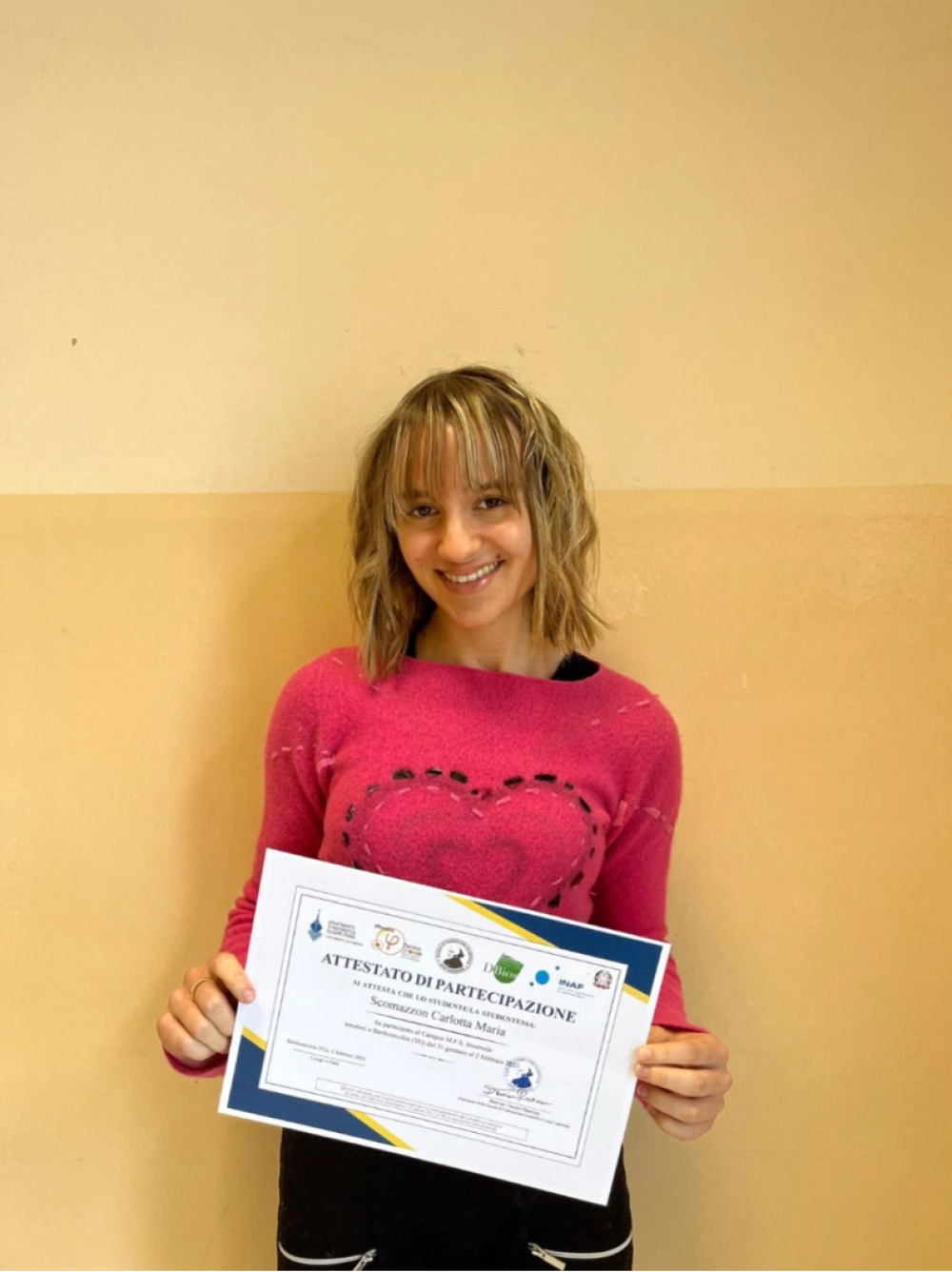 Carlotta e l’esperienza del campus di orientamento