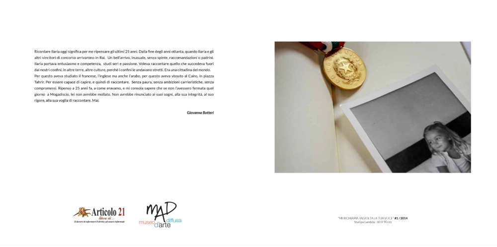 Catalogo mostra Ilaria Alpi 3