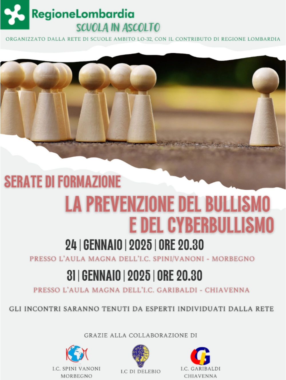 Locandina bullismo 2025