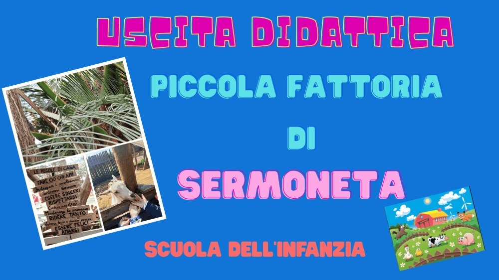 Uscita didattica piccola fattoria di Sermoneta
