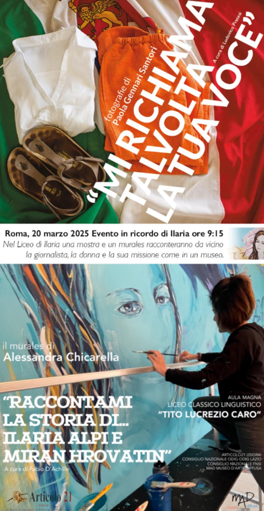 Mostra Ilaria Alpi 20 marzo