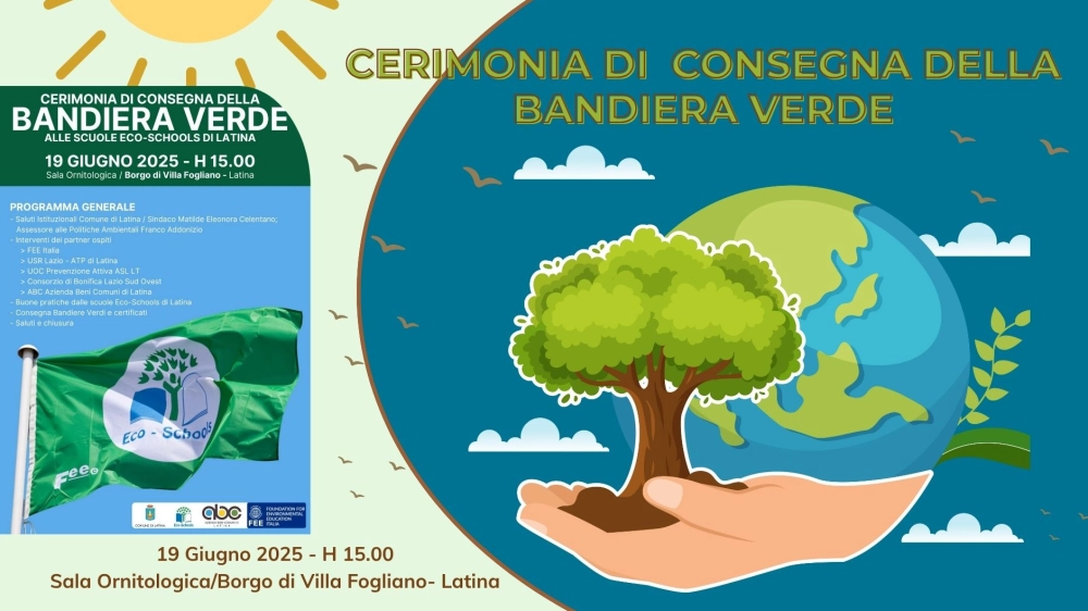 Cerimonia di consegna Bandiera Verde