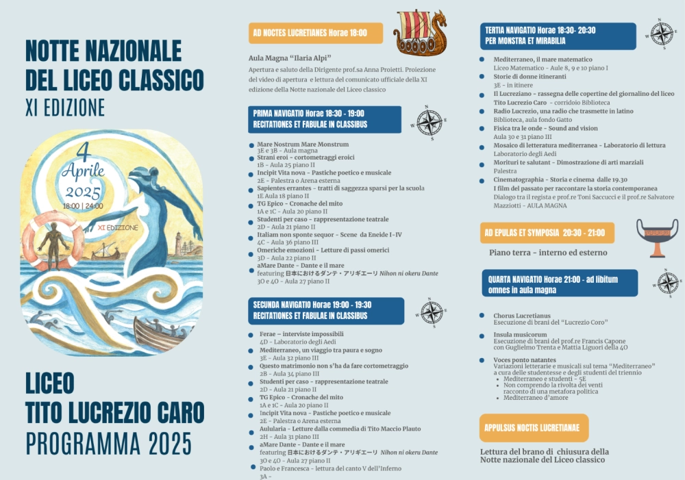 Programma Notte nazionale Classico 2025