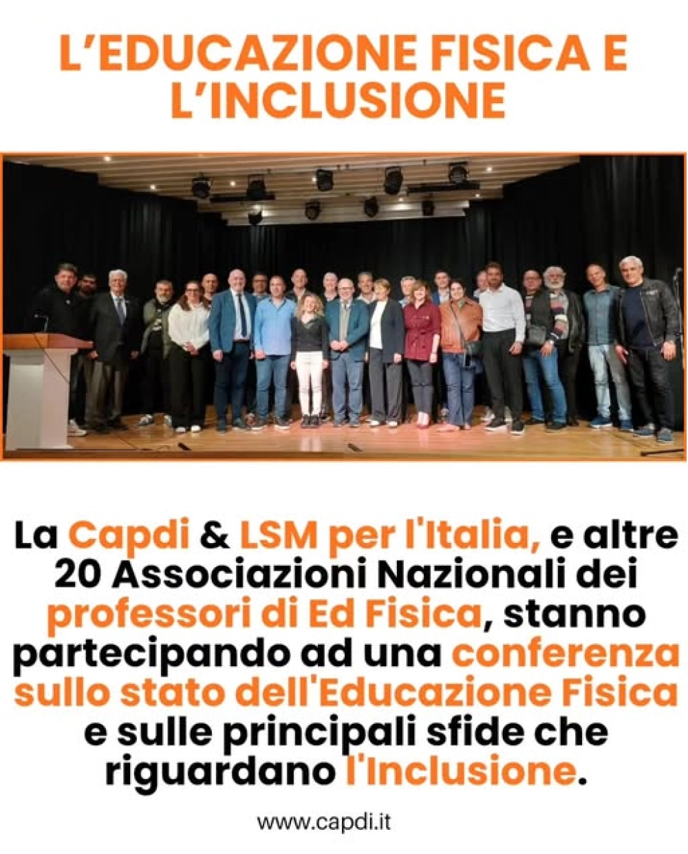 educazione fisica e inclusione