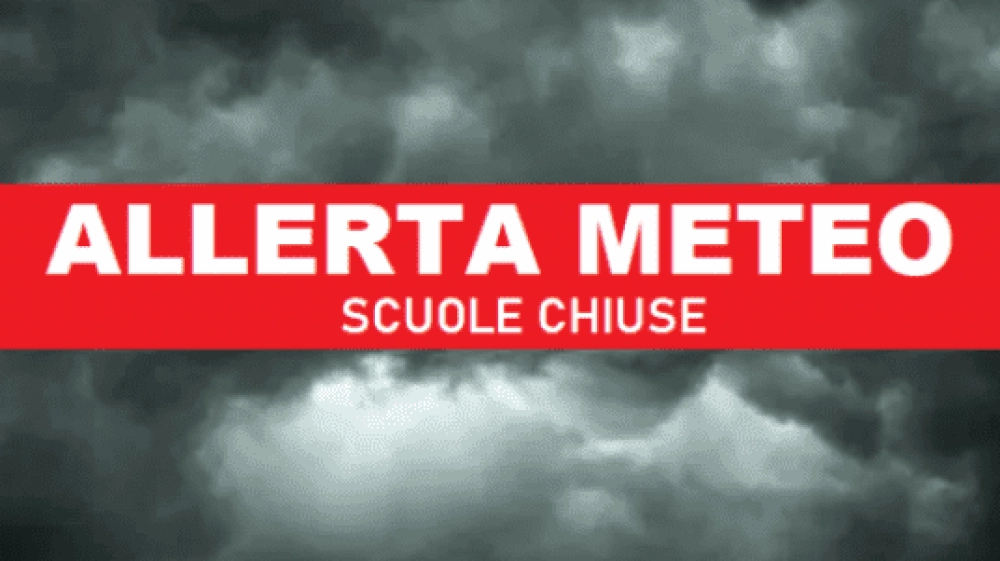 Allerta Meteo - Scuole Chiuse