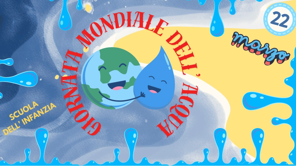 Giornata mondiale dell'acqua - scuola Infanzia