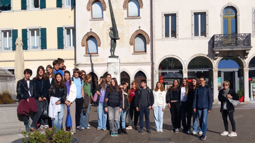 Dijaki klasičnega liceja v Čedadu