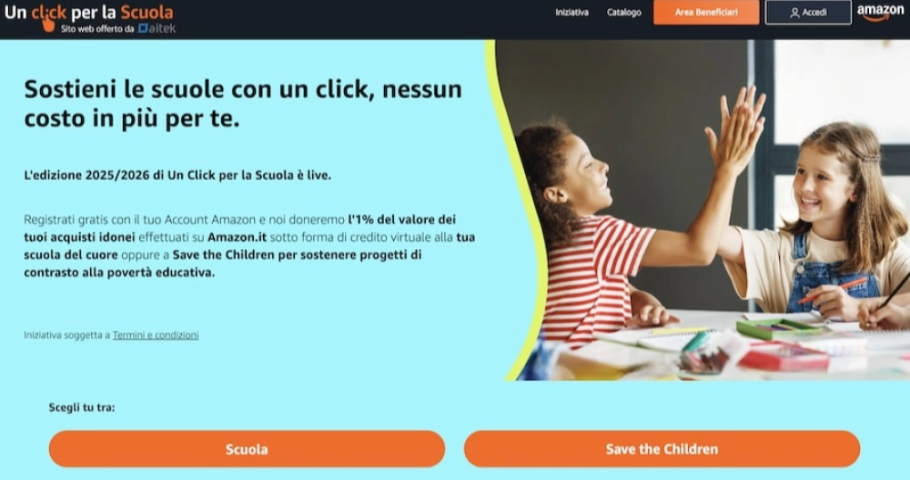 Un click per la scuola 2025-26