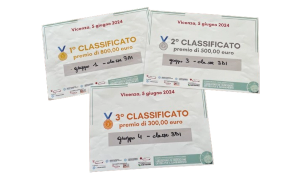 3 premi Camera di Commercio