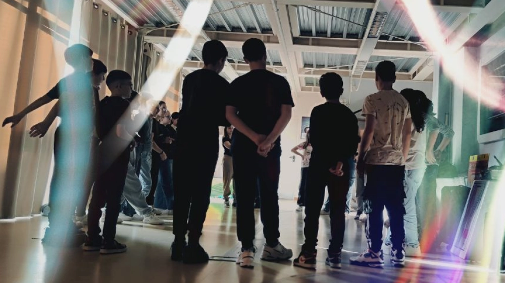 le classi seconde al laboratorio di musica