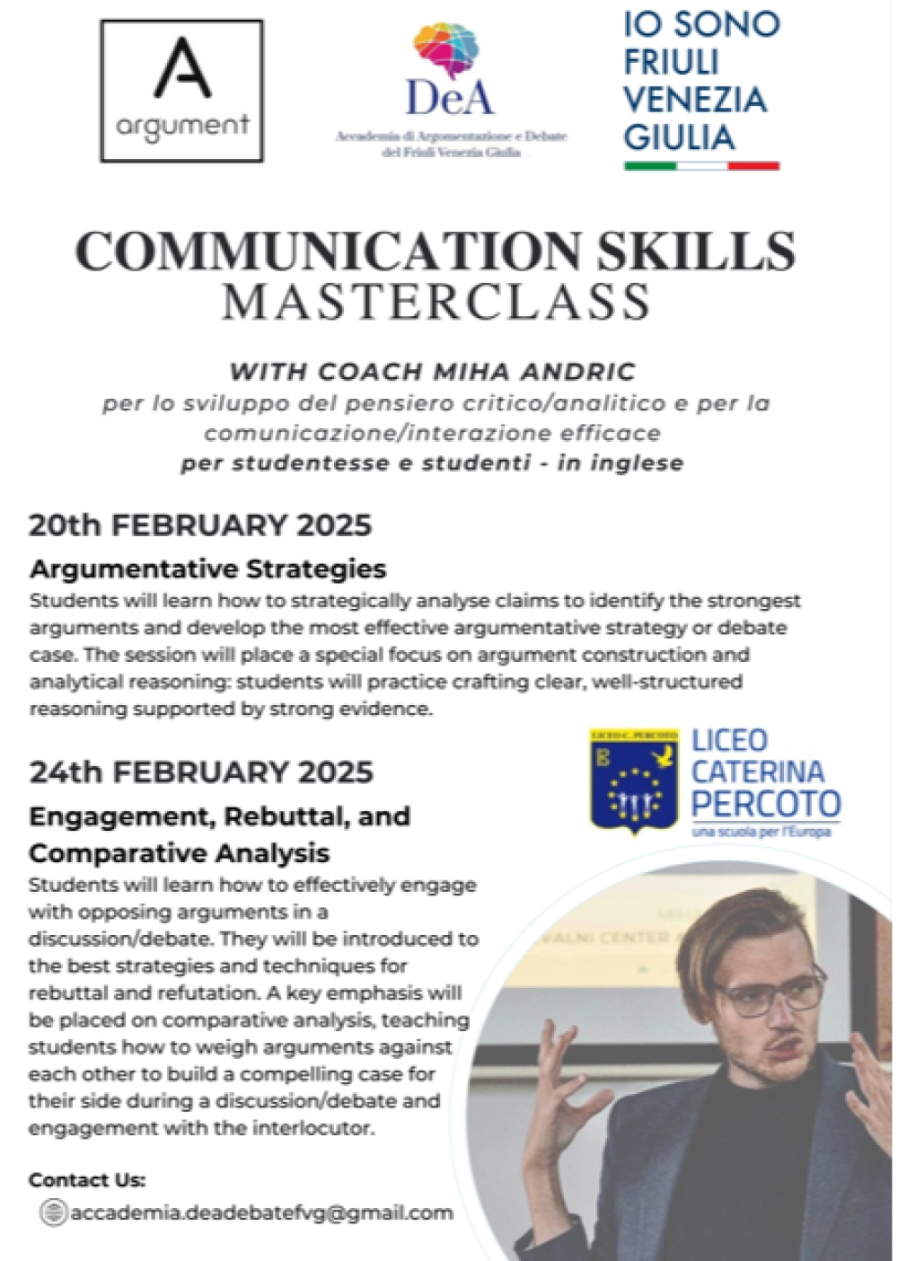 MasterClass Studenti Feb 2025
