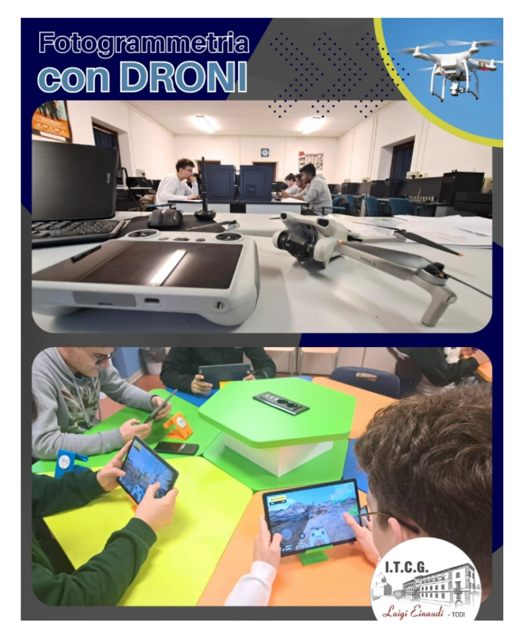 Fotogrammetria con DRONE