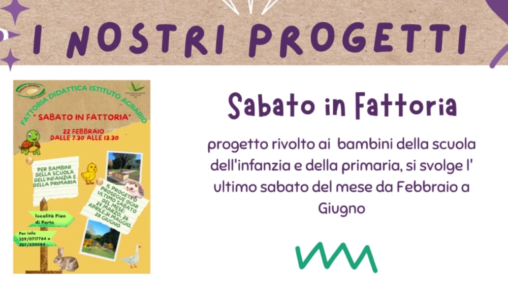 sabato in fattoria