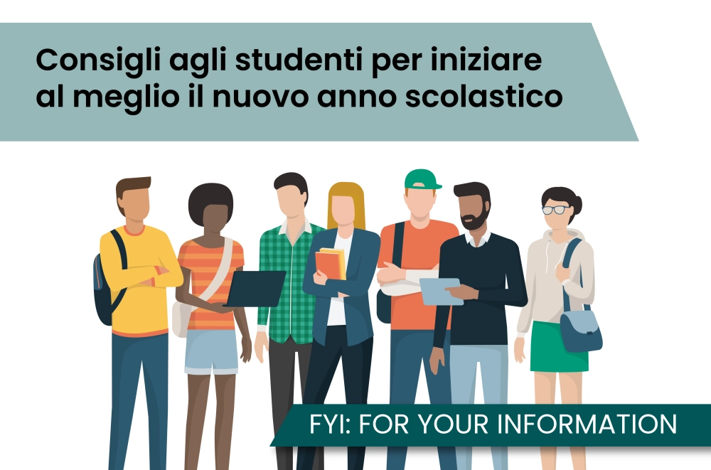 Consigli agli studenti per iniziare al meglio il nuovo anno scolastico