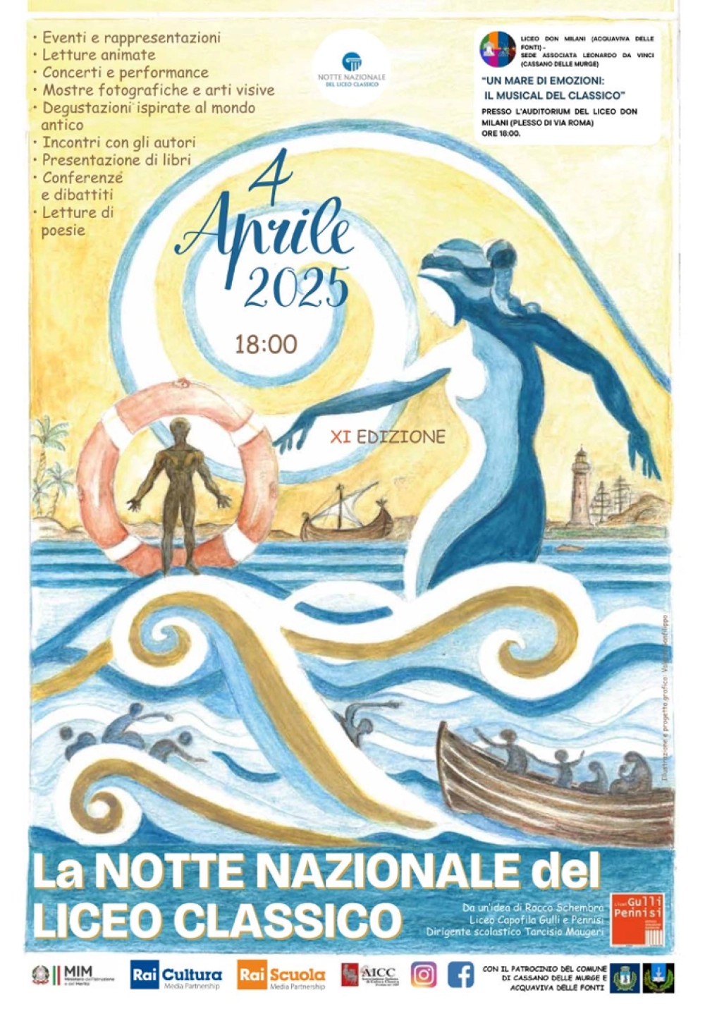 locandina notte del liceo classico