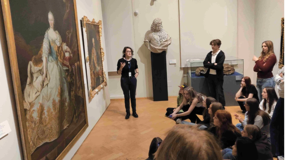 Izmenjava s švedsko šolo - Narodna galerija