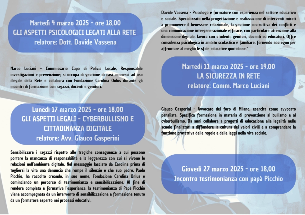 presentazione incontri cyber