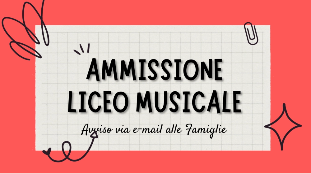 Ammissione Musicale