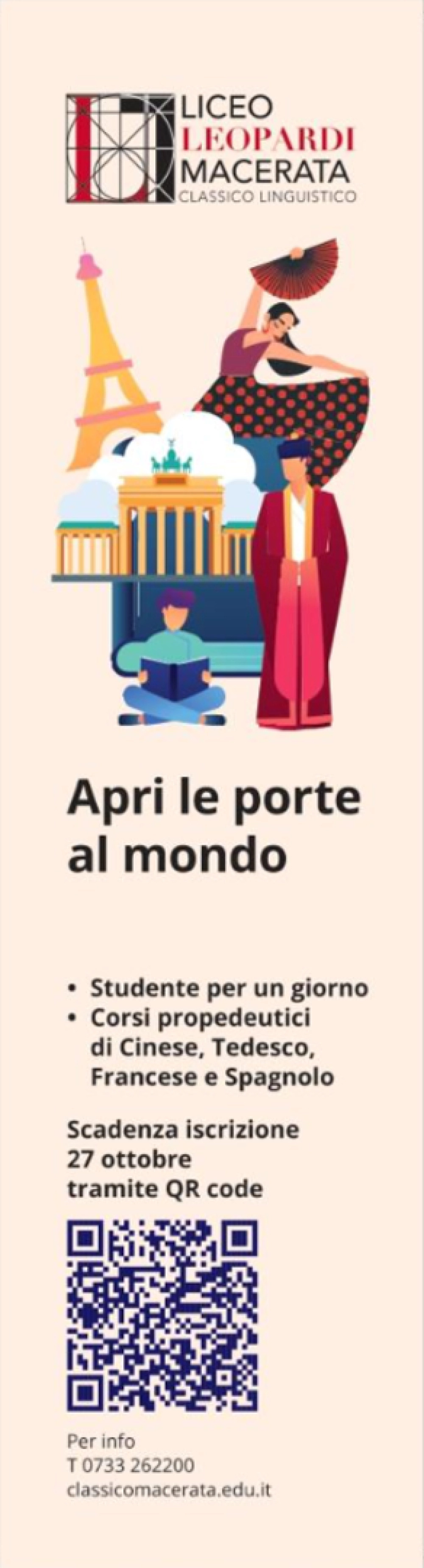 Apri le porte al mondo