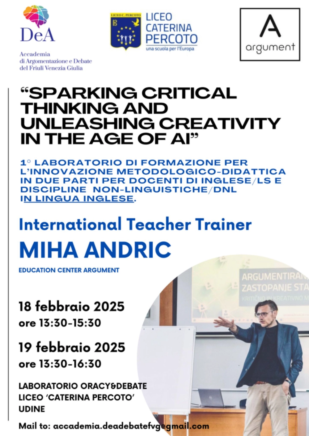 Workshop Docenti Andric 1