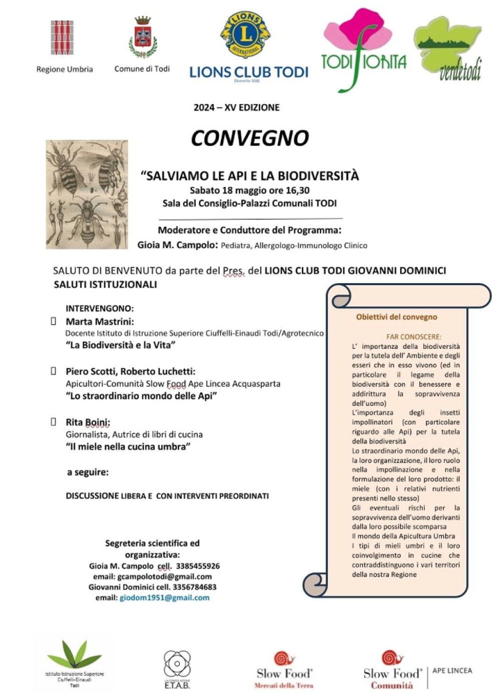 SALVIAMO LE API E LA BIODIVERSITÀ