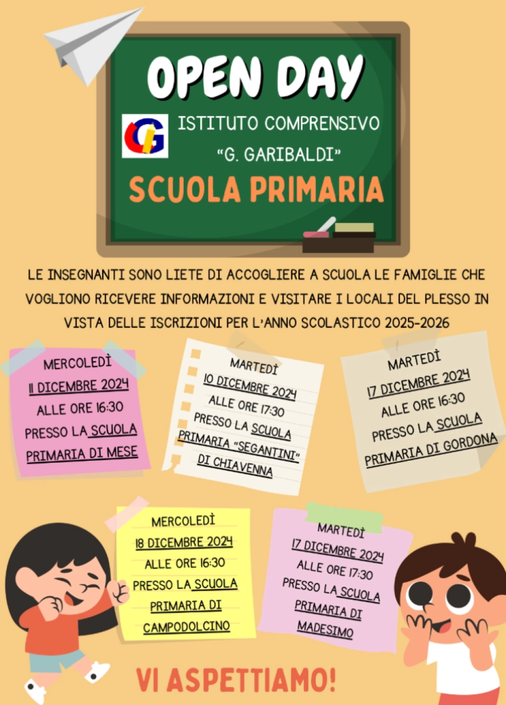 open day primaria