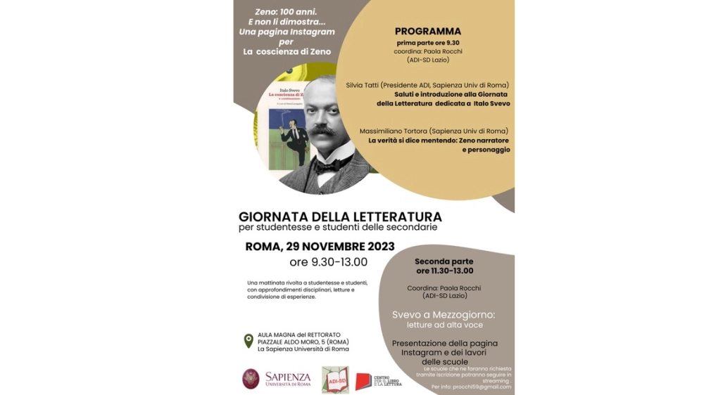 Giornata letteratura 29 novembre