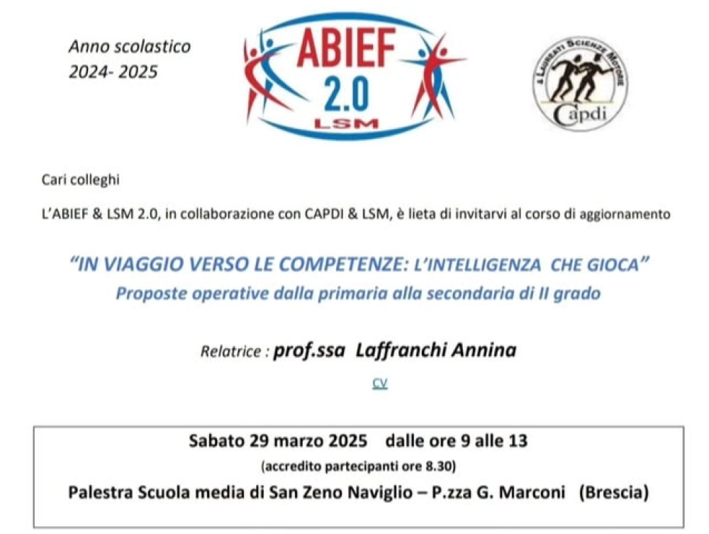 in viaggio verso le competenze