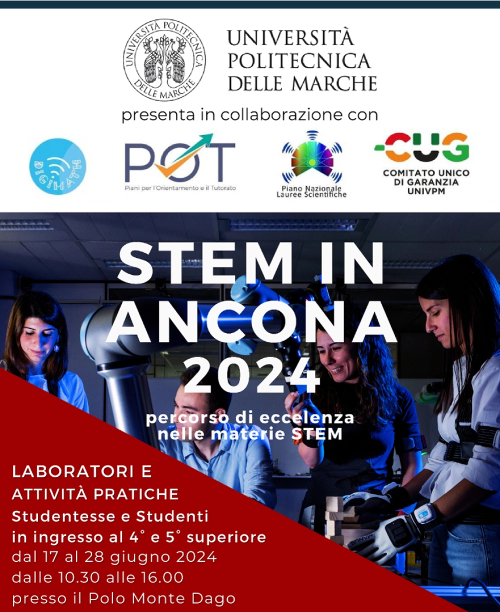 Locandina percorso STEM