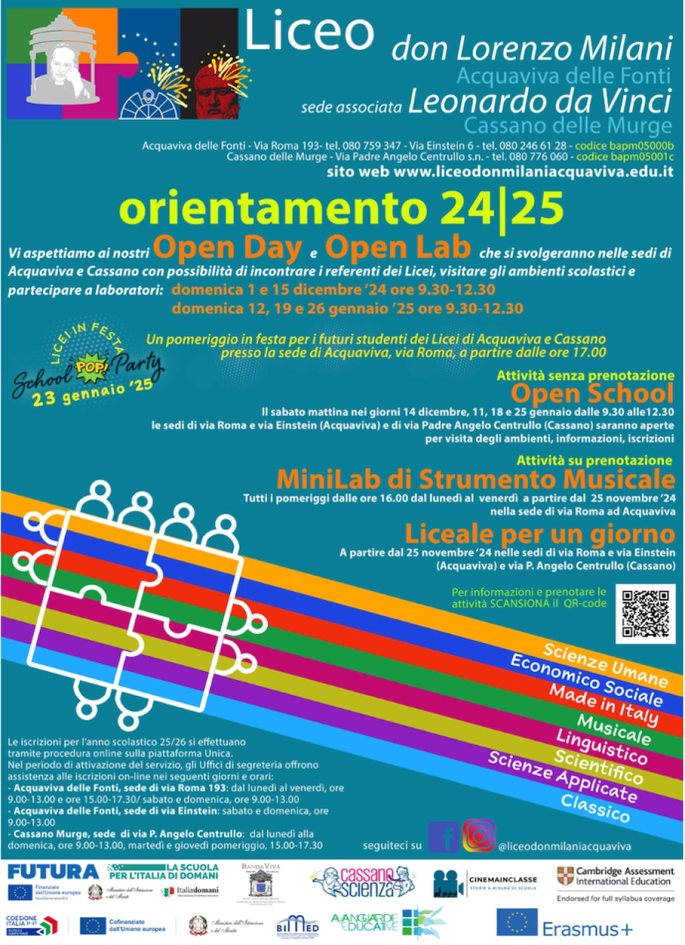 manifesto orientamento