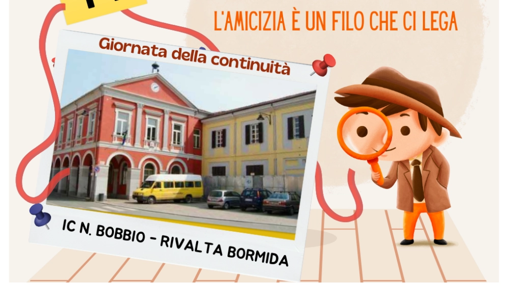 caccia al personaggio scuola Rivalta Bormida