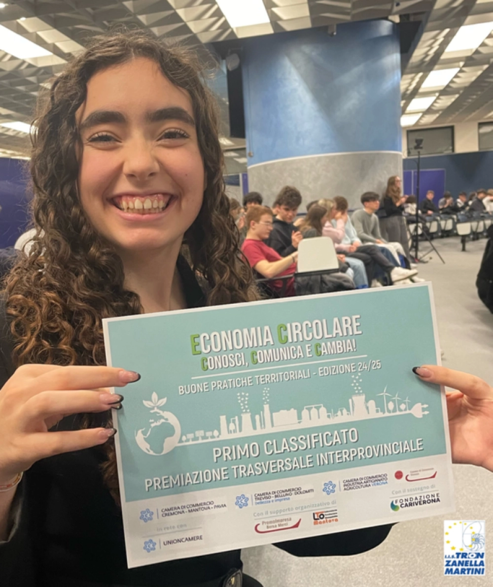 Primo premio Economia circolare 2025 - classe 4DI