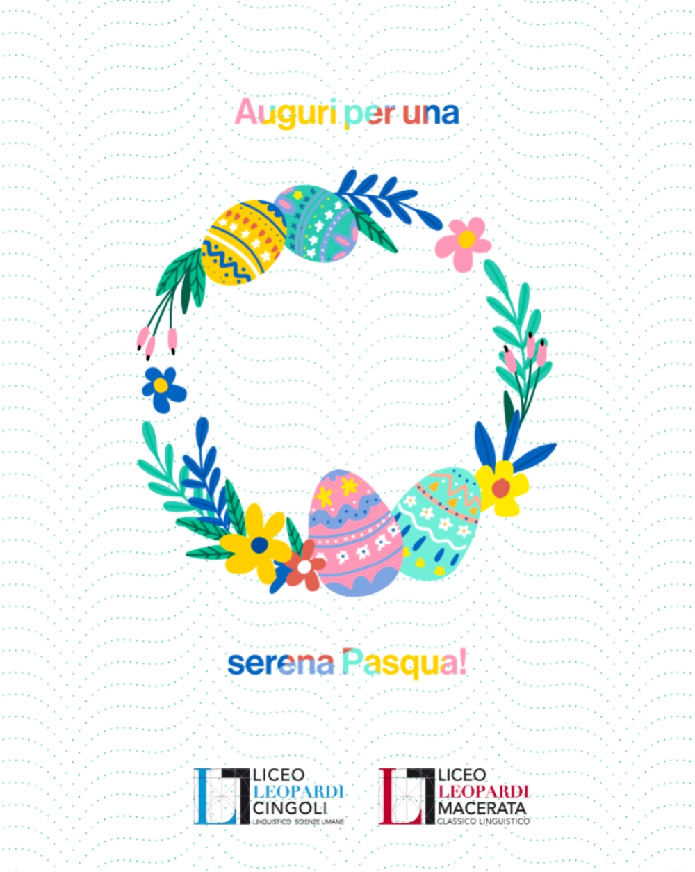 locandina auguri pasqua