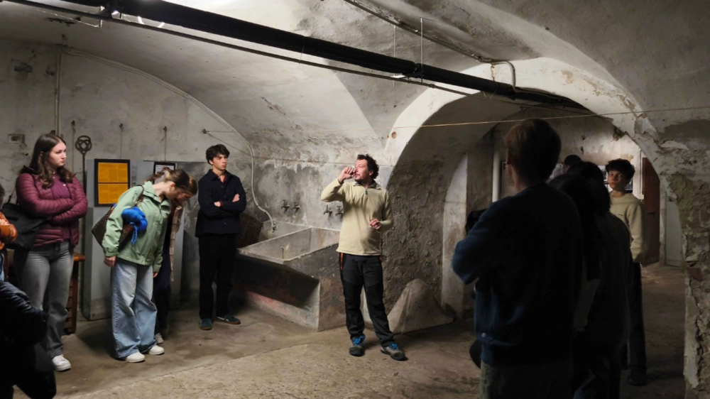 Podzemni rovi pod cerkvijo Sv. Marije Velike