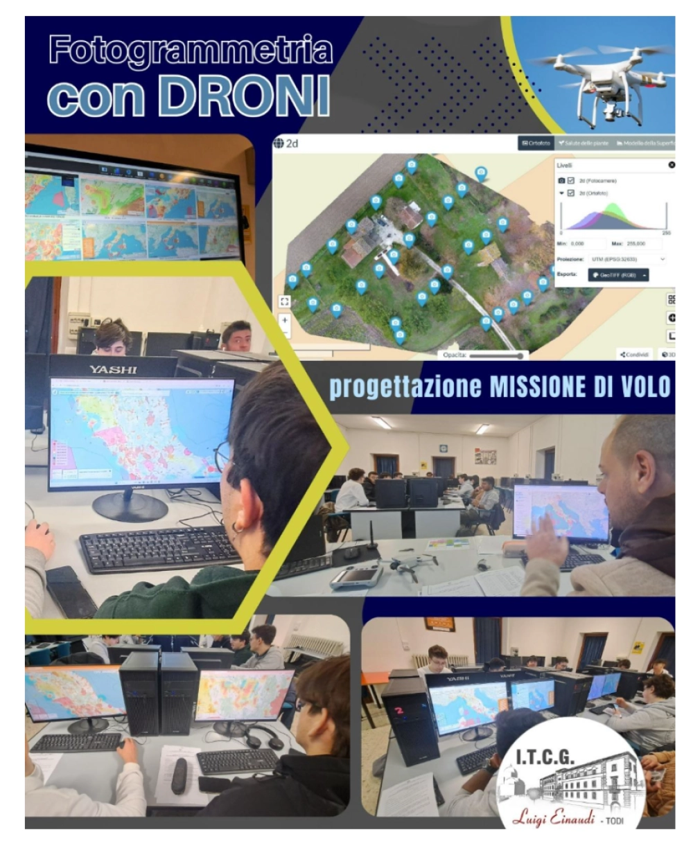 Fotogrammetria con DRONE