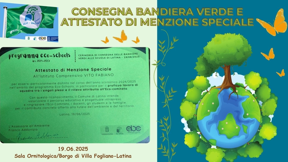 Consegna Bandiera Verde