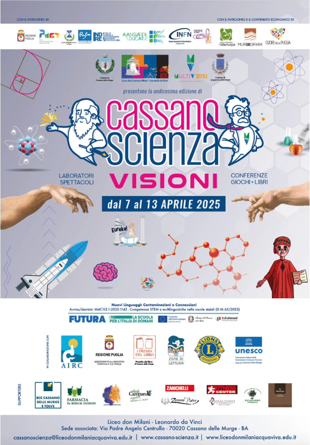 locandina cassano scienza
